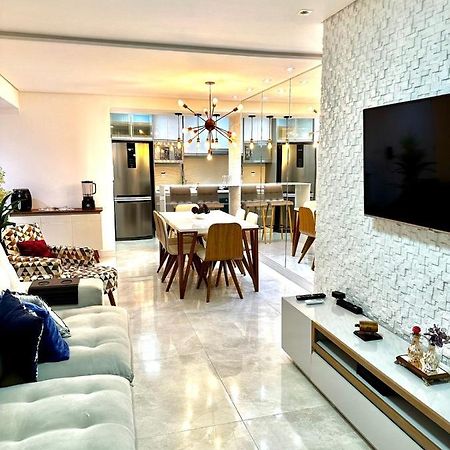 Apartamento Top De Linha Praia Da Enseada กัวรูจา ภายนอก รูปภาพ