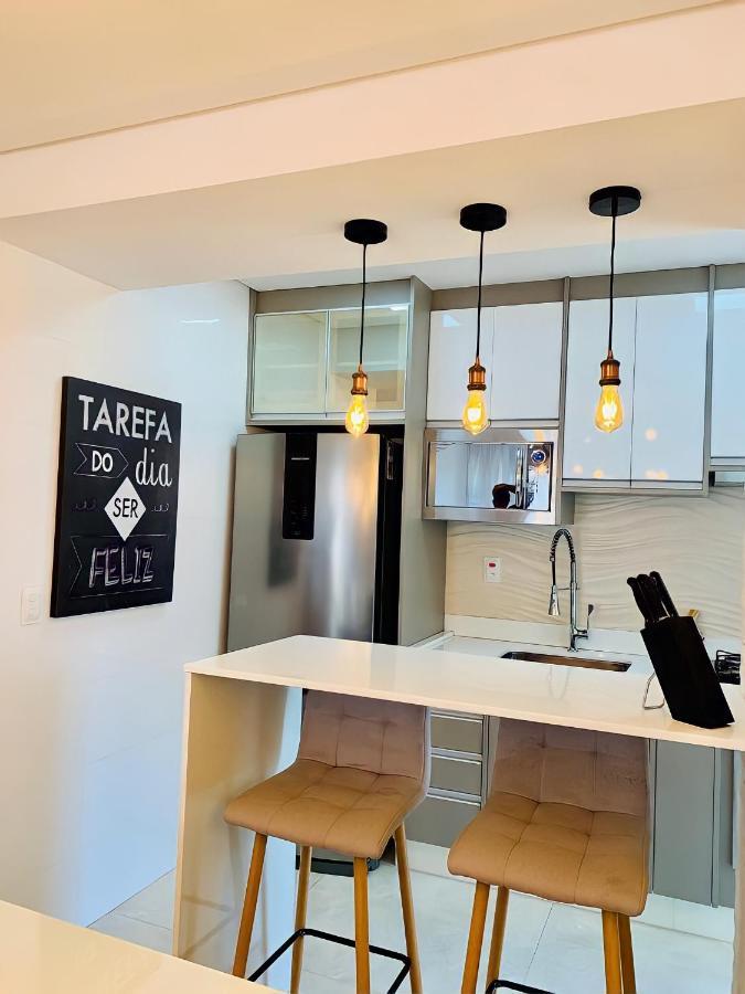 Apartamento Top De Linha Praia Da Enseada กัวรูจา ภายนอก รูปภาพ