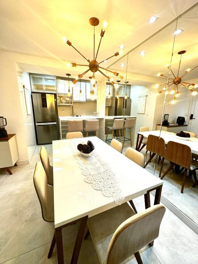 Apartamento Top De Linha Praia Da Enseada กัวรูจา ภายนอก รูปภาพ
